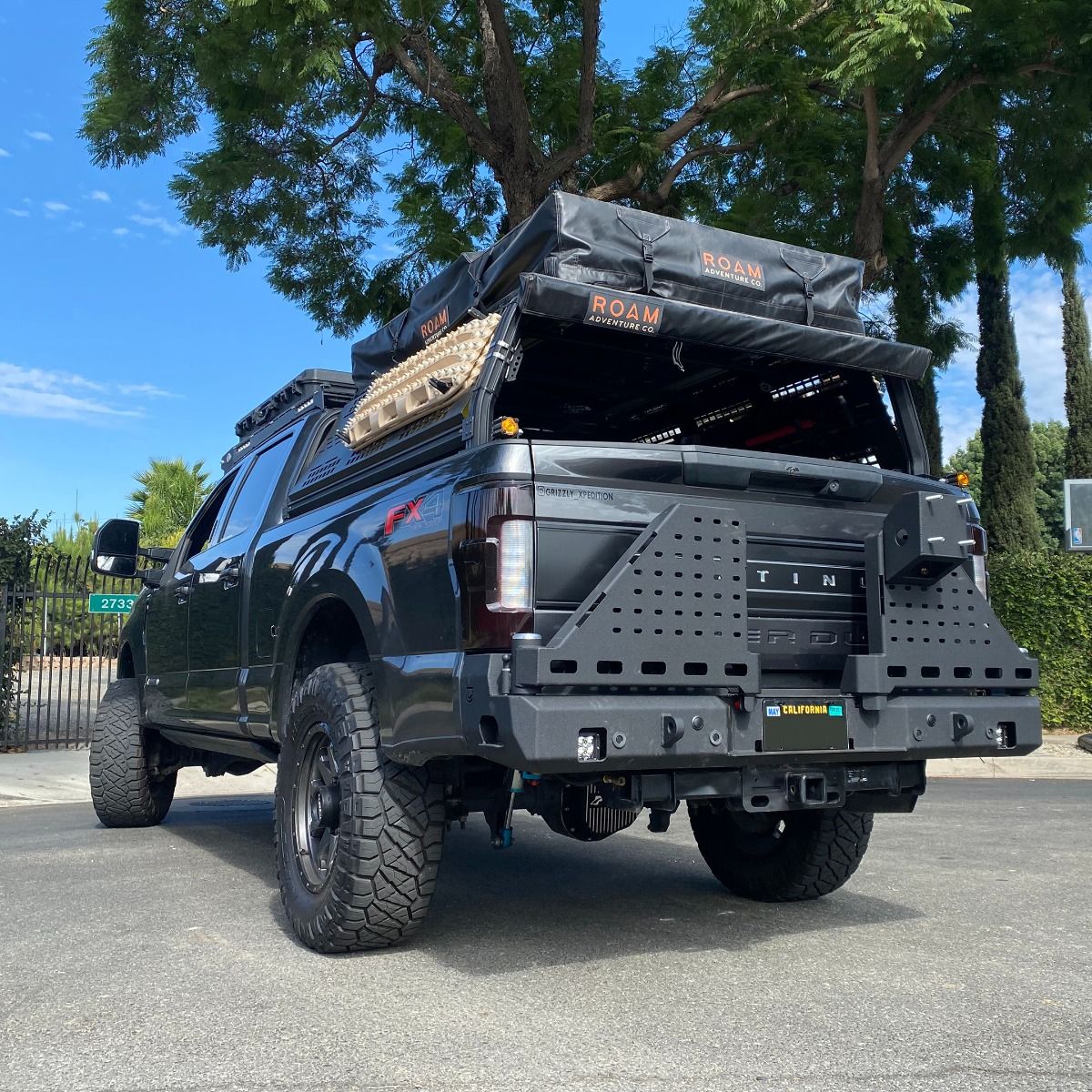 2017-2022 Ford Superduty F250-F350 Dual Swing Out Rear Bumper - Chassis Unlimited Inc. 
