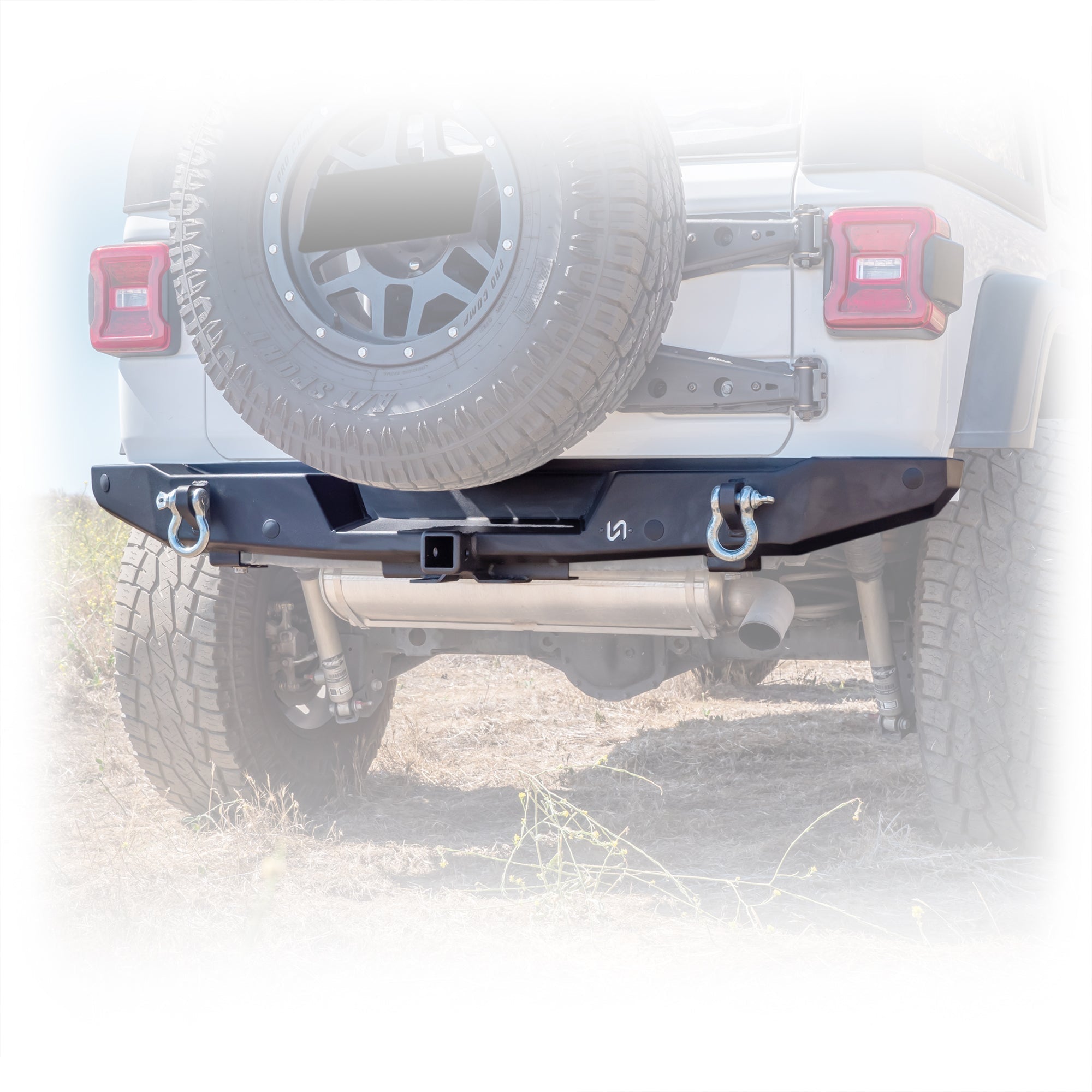 Jeep JL Rear Bumper with Hitch Receiver | 2018–2025 - Turn Offroad