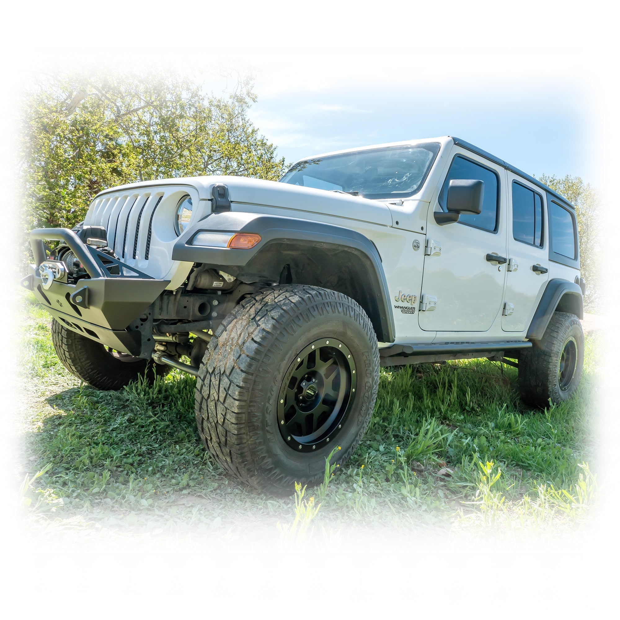 Jeep JL Rock Slider Steps | Frame - Mount System | 2018–2025 - Turn Offroad
