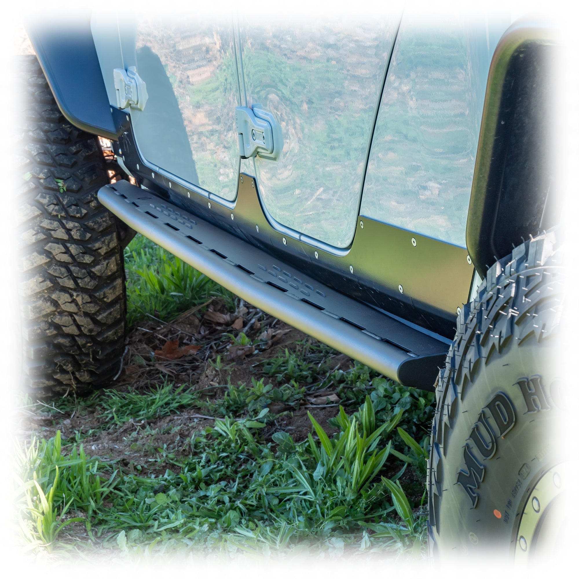 Jeep JT Gladiator Rock Slider Steps | With Frame - Mount System | 2020–2025 - Turn Offroad