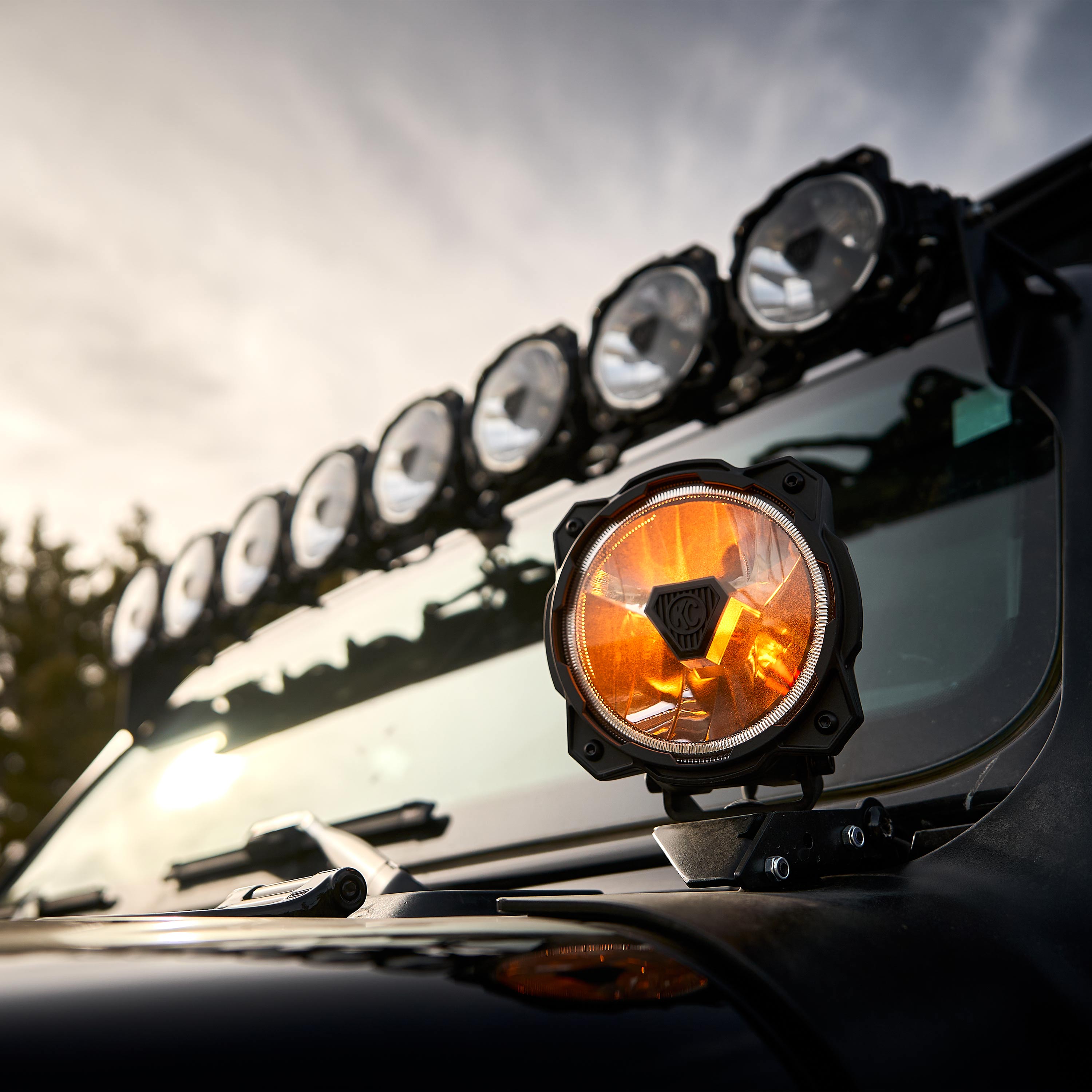 Gravity® Titan™ 6" LED - Pair Pack - SAE Driving Beam - #91405