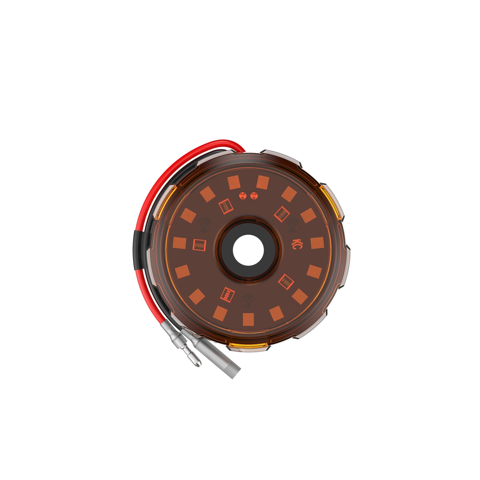 Cyclone V2 LED - Single Light - Amber Lens - 5W Flood Beam - #1360