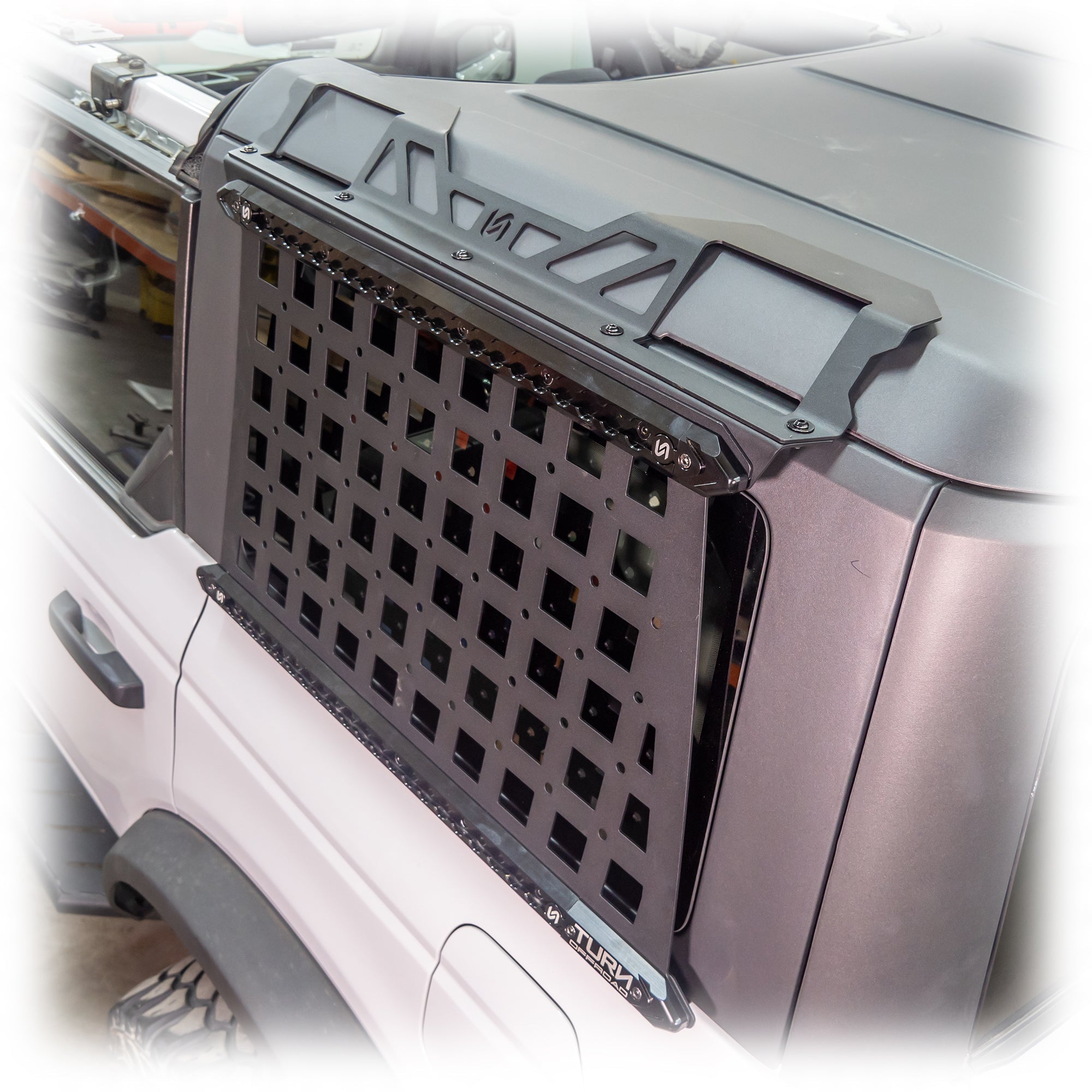 Side MOLLE Panels for 2021+ Ford Bronco 4 - Door Hard Top - Turn Offroad