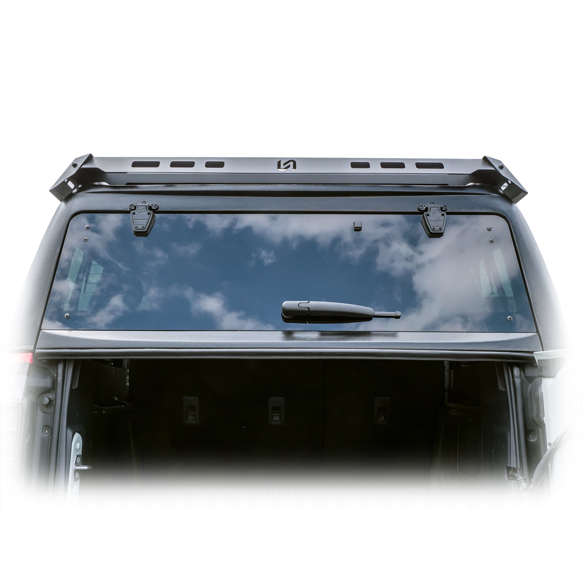 TR10 Bronco Hard Top Rear Window, Defroster & Wiper Assembly - Turn Offroad