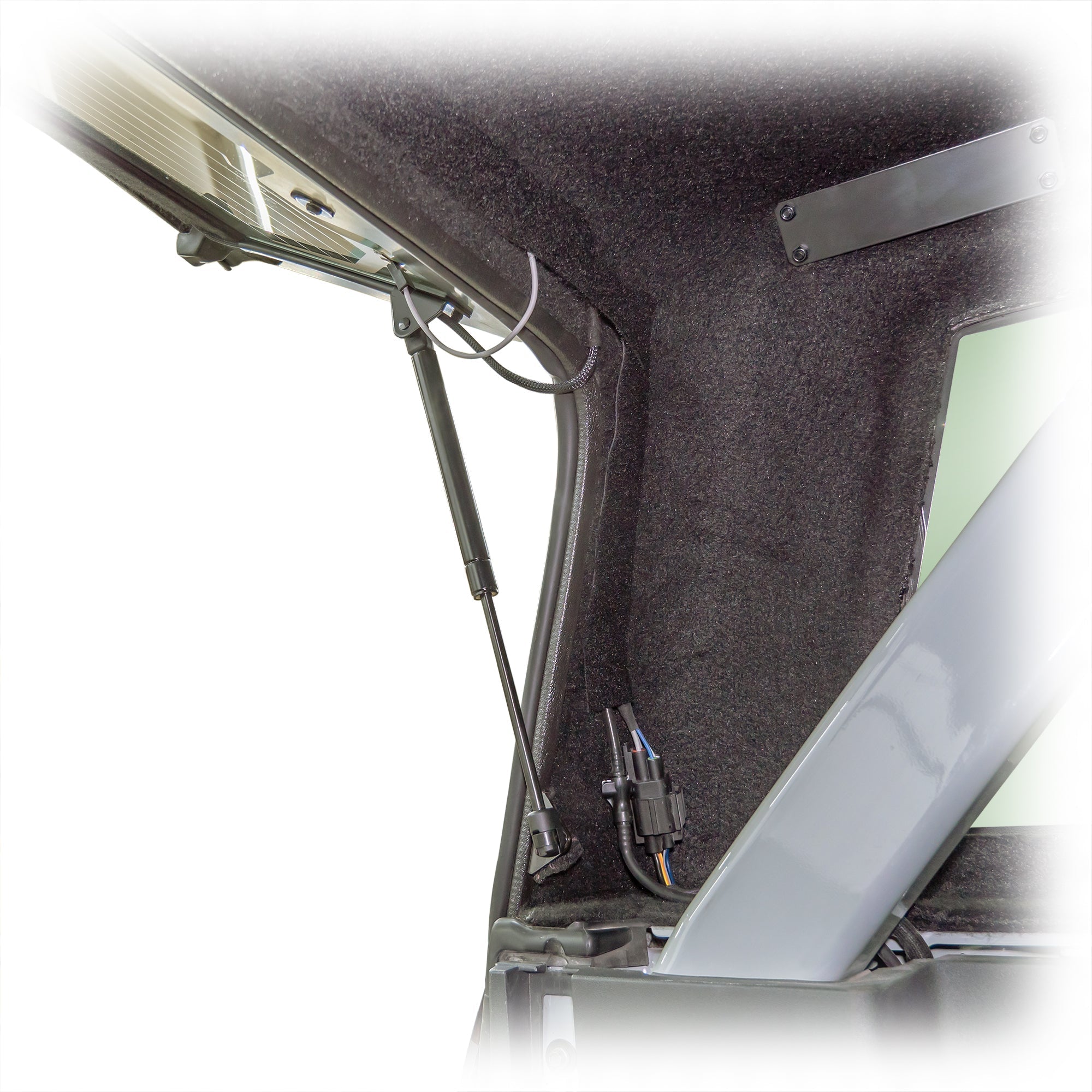 TR10 Bronco Hard Top Rear Window, Defroster & Wiper Assembly - Turn Offroad